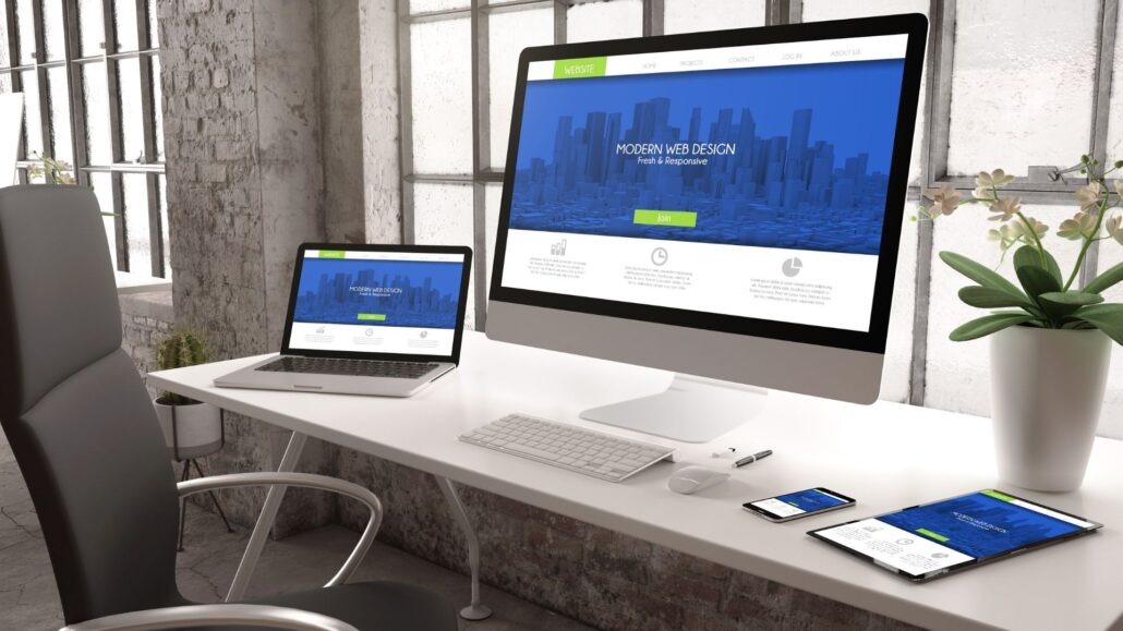 sito web per dentisti desktop e mobile 